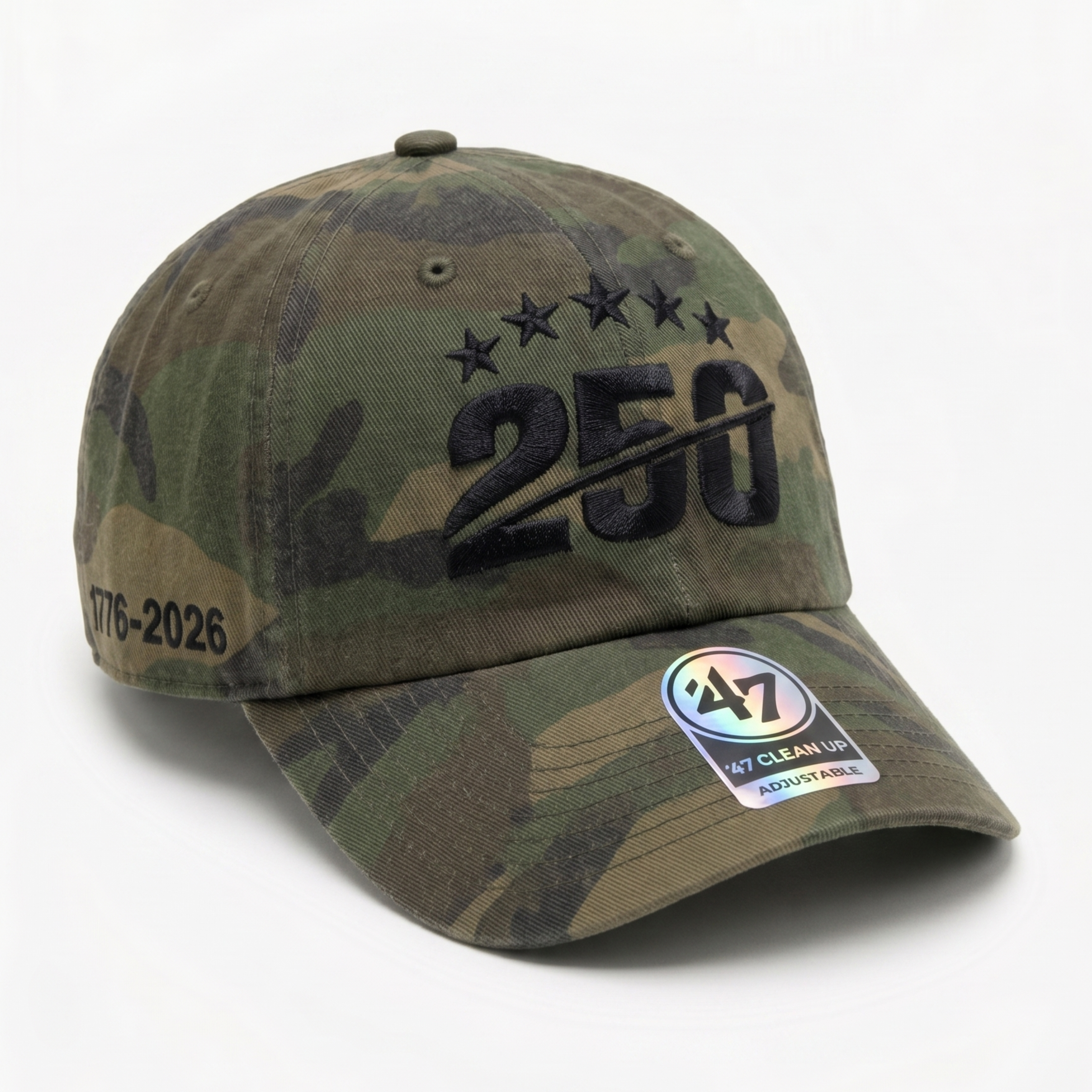 250th Anniversary Dad Hat Tactical Camo: The Frontline
