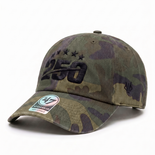 250th Anniversary Dad Hat Tactical Camo: The Frontline
